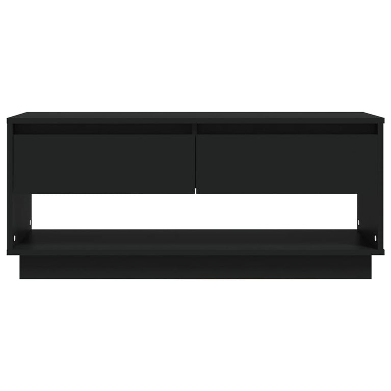 Tv-meubel 102x41x44 cm spaanplaat zwart MeubelReus
