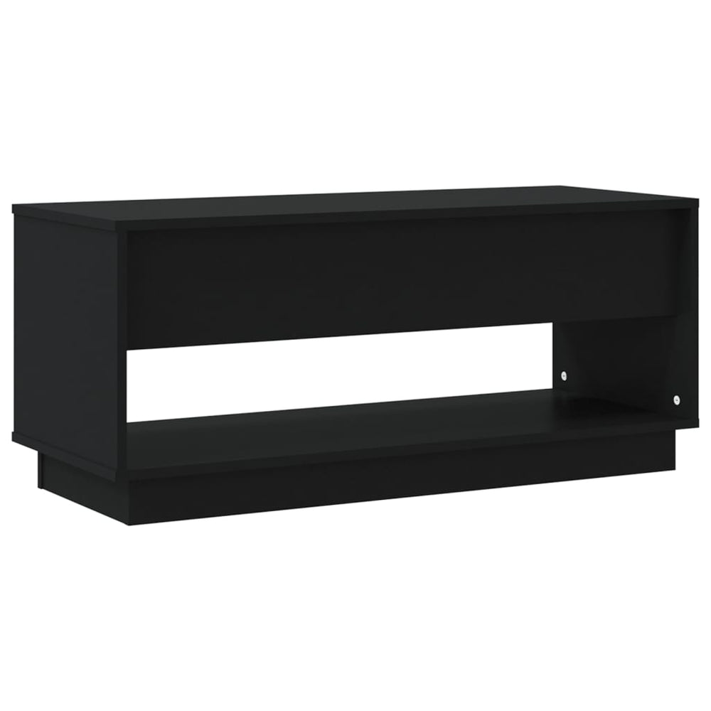 Tv-meubel 102x41x44 cm spaanplaat zwart MeubelReus
