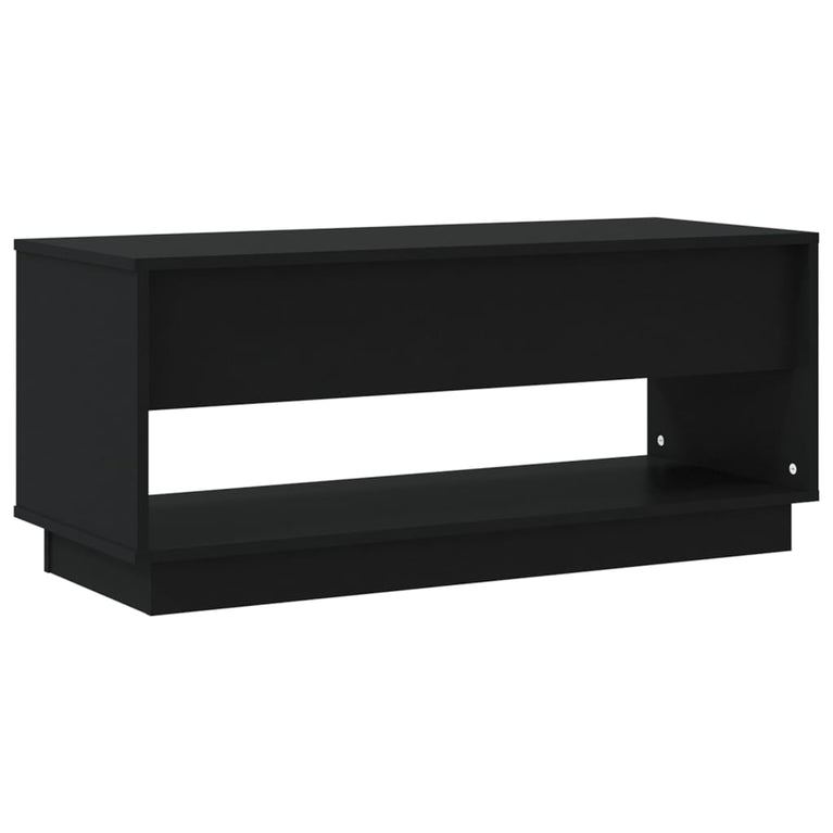 Tv-meubel 102x41x44 cm spaanplaat zwart MeubelReus