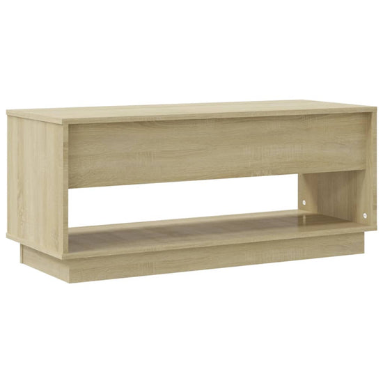Tv-meubel 102x41x44 cm spaanplaat sonoma eikenkleurig MeubelReus