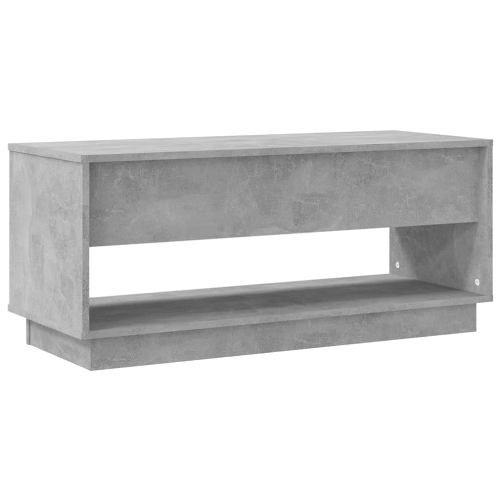 Tv-meubel 102x41x44 cm spaanplaat betongrijs MeubelReus