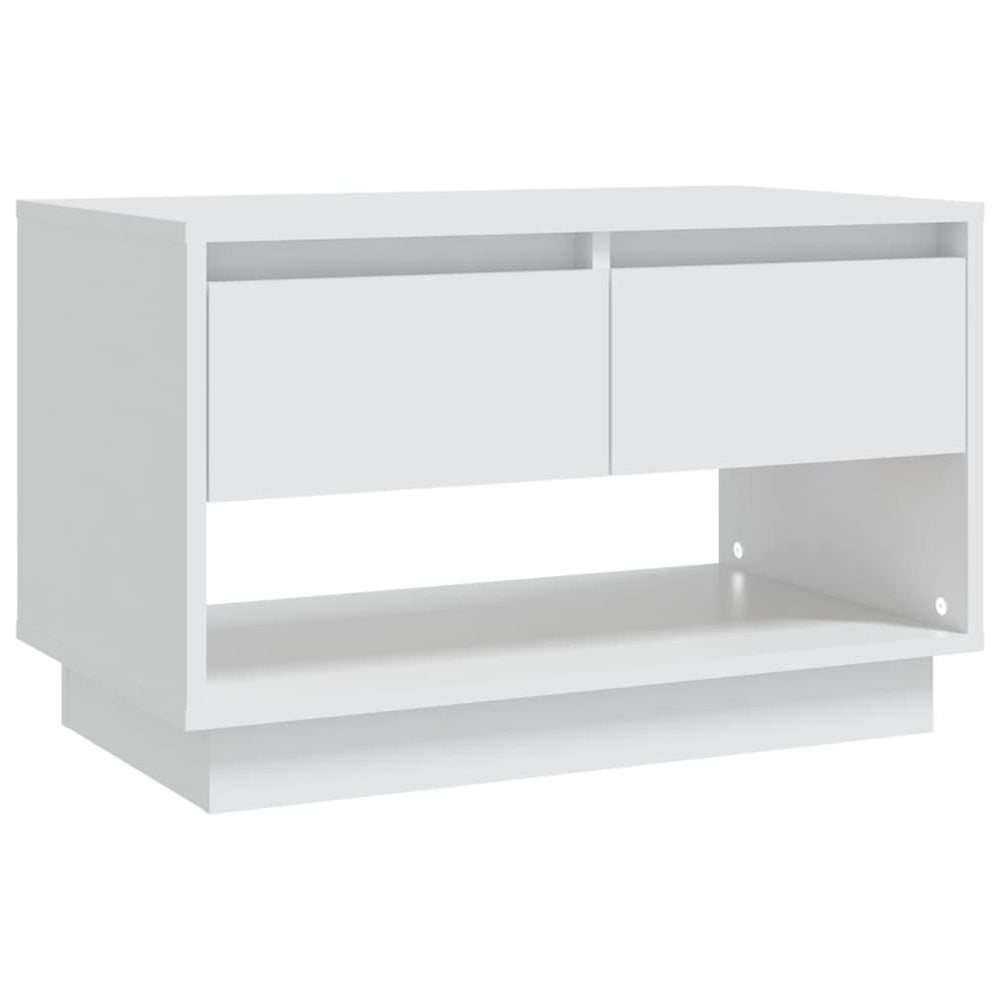 Tv-meubel 70x41x44 cm spaanplaat wit MeubelReus