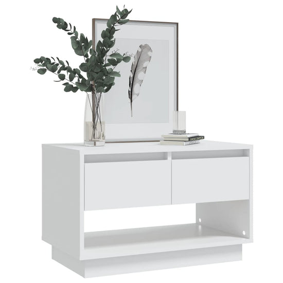 Tv-meubel 70x41x44 cm spaanplaat wit MeubelReus