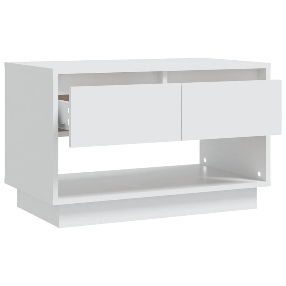 Tv-meubel 70x41x44 cm spaanplaat wit MeubelReus