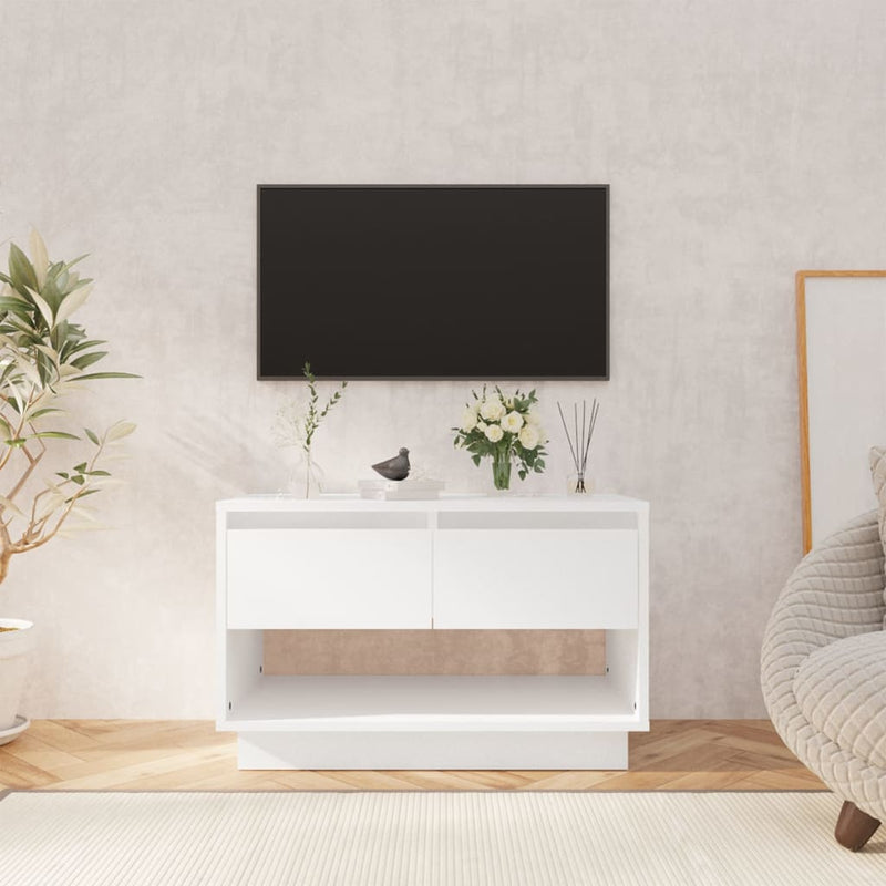 Tv-meubel 70x41x44 cm spaanplaat wit MeubelReus