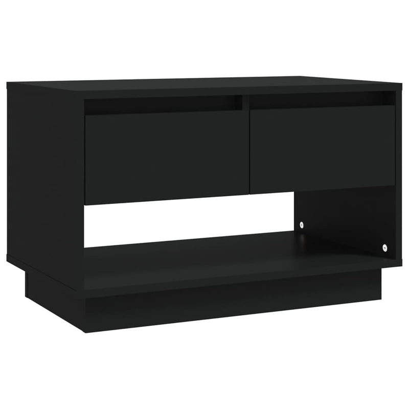 Tv-meubel 70x41x44 cm spaanplaat zwart MeubelReus
