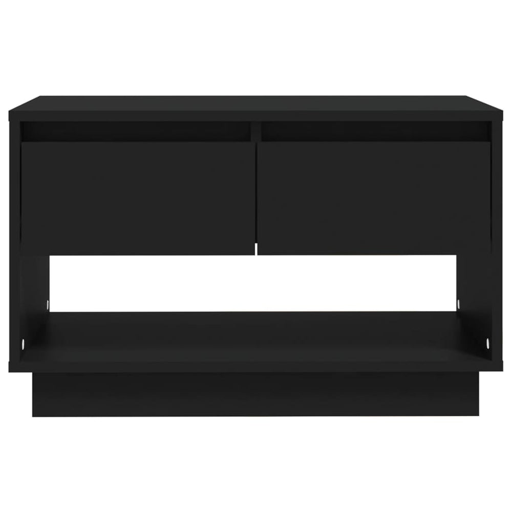 Tv-meubel 70x41x44 cm spaanplaat zwart MeubelReus