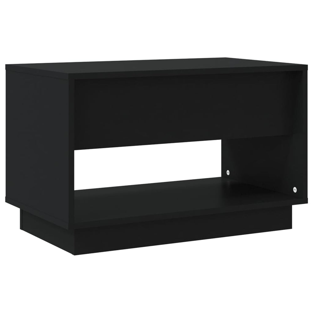 Tv-meubel 70x41x44 cm spaanplaat zwart MeubelReus