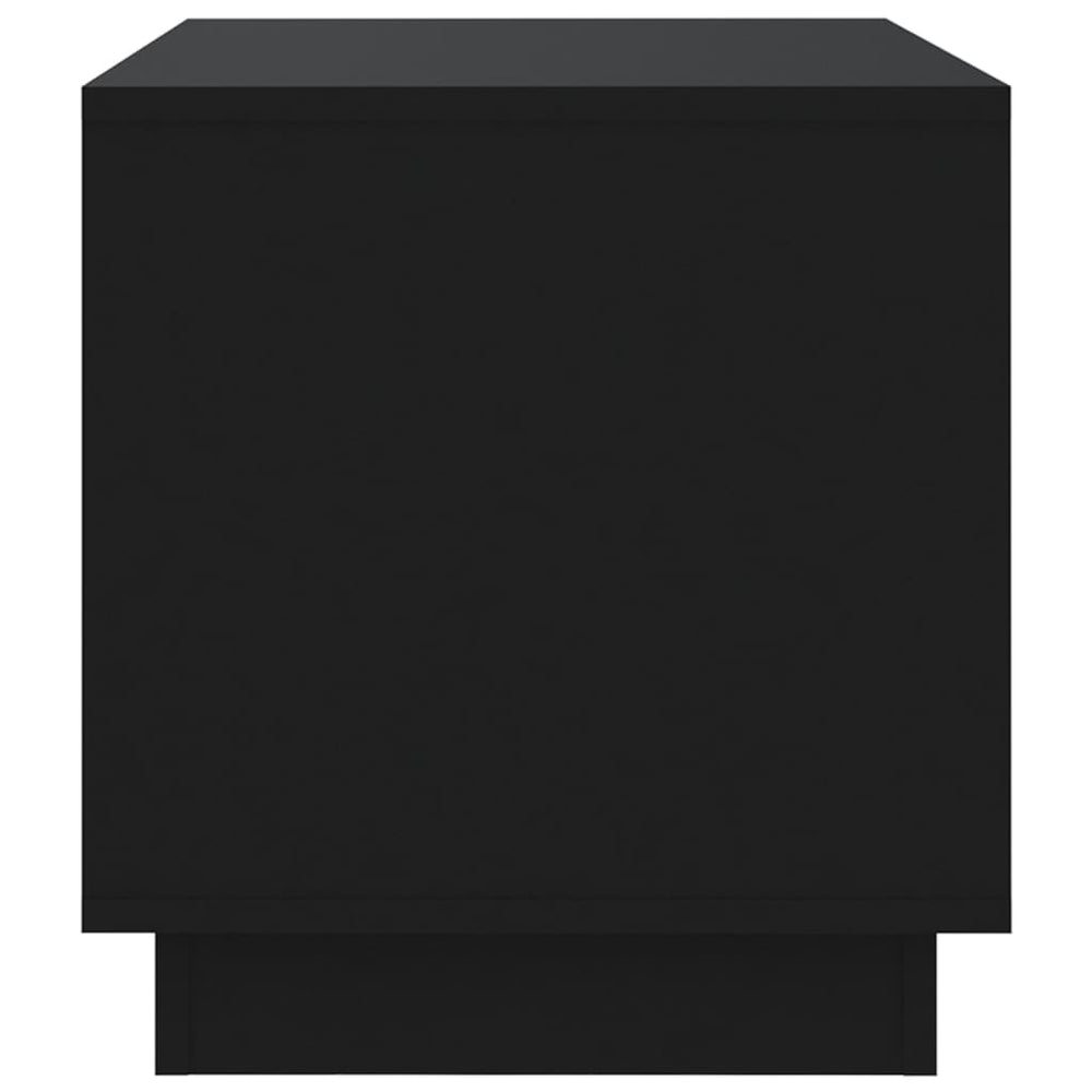 Tv-meubel 70x41x44 cm spaanplaat zwart MeubelReus