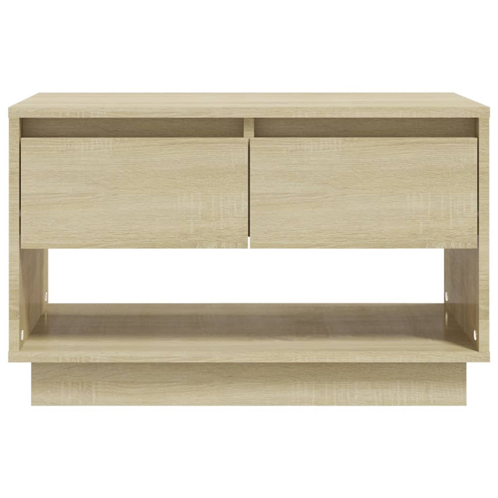 Tv-meubel 70x41x44 cm spaanplaat sonoma eikenkleurig MeubelReus