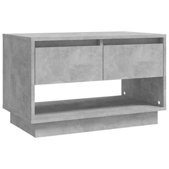 Tv-meubel 70x41x44 cm spaanplaat betongrijs MeubelReus