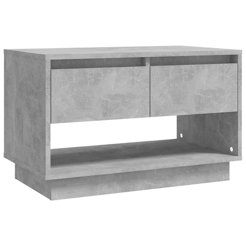 Tv-meubel 70x41x44 cm spaanplaat betongrijs MeubelReus