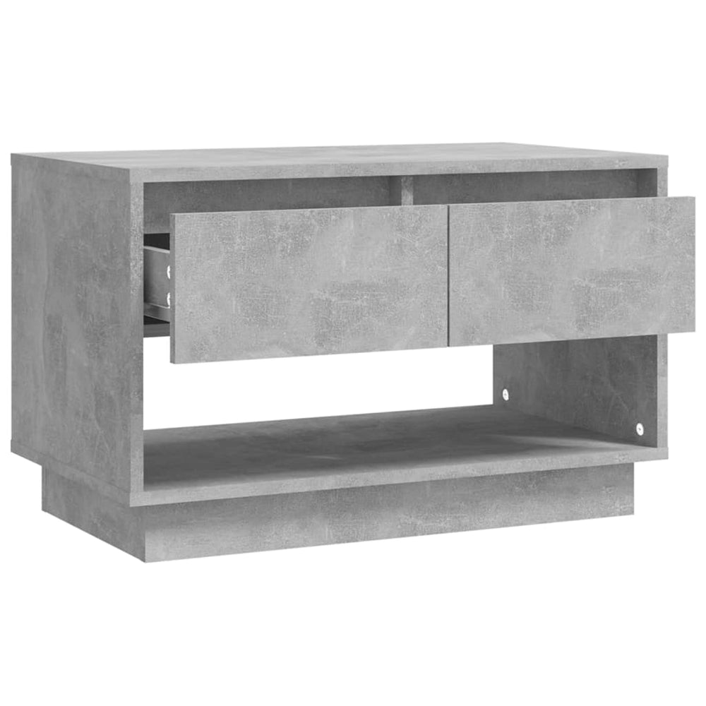 Tv-meubel 70x41x44 cm spaanplaat betongrijs MeubelReus