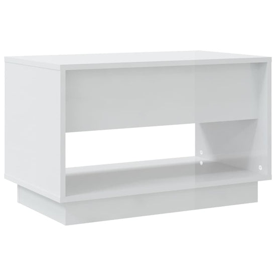 Tv-meubel 70x41x44 cm spaanplaat hoogglans wit MeubelReus