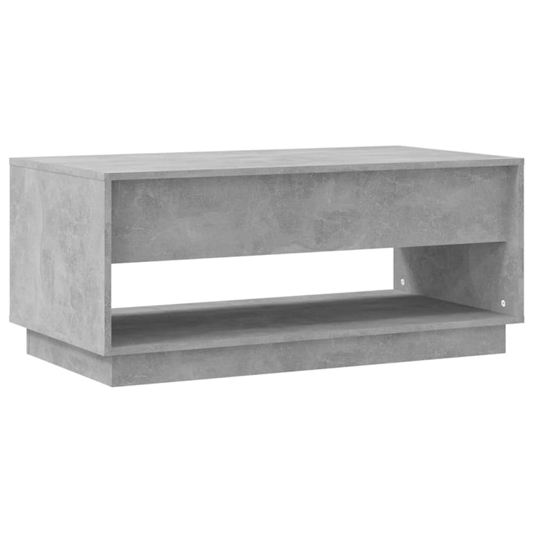 Salontafel 102,5x55x44 cm spaanplaat betongrijs MeubelReus