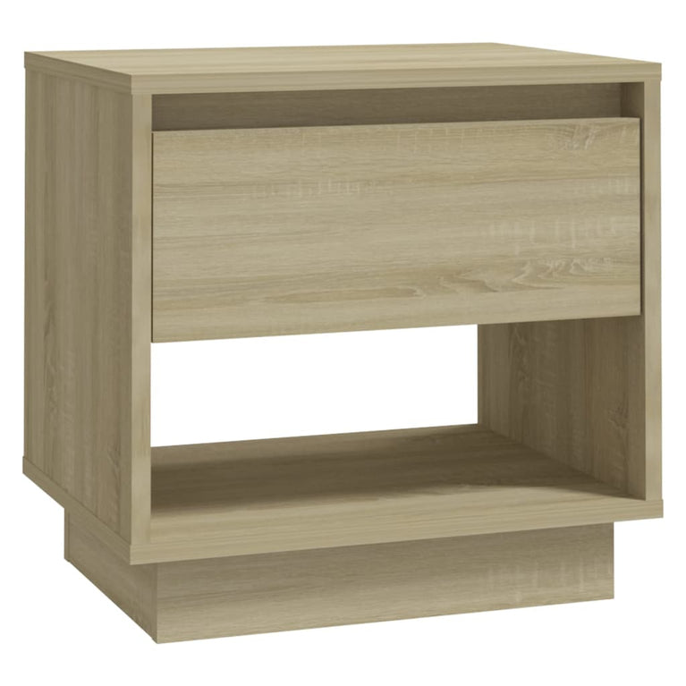 Nachtkastjes 2 st 45x34x44 cm spaanplaat sonoma eikenkleurig MeubelReus