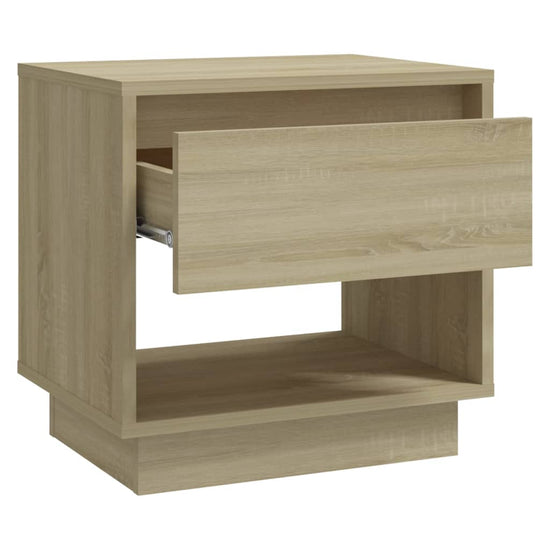 Nachtkastjes 2 st 45x34x44 cm spaanplaat sonoma eikenkleurig MeubelReus
