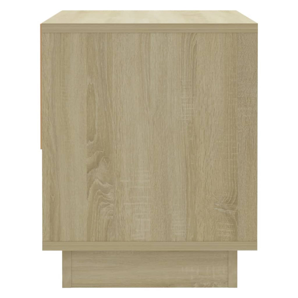 Nachtkastjes 2 st 45x34x44 cm spaanplaat sonoma eikenkleurig MeubelReus
