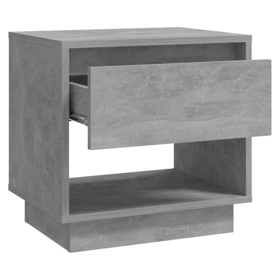 Nachtkastjes 2 st 45x34x44 cm spaanplaat betongrijs MeubelReus