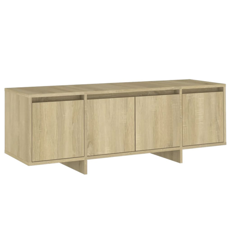Tv-meubel 120x30x40,5 cm spaanplaat sonoma eikenkleurig