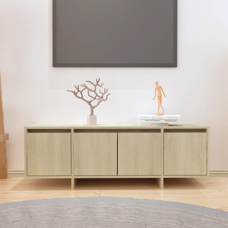 Tv-meubel 120x30x40,5 cm spaanplaat sonoma eikenkleurig