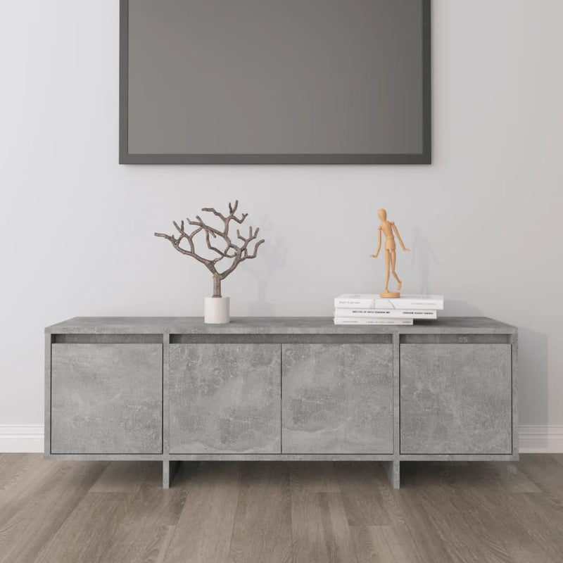Tv-meubel 120x30x40,5 cm spaanplaat betongrijs MeubelReus