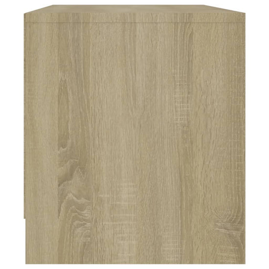 Tv-meubel 90x35x40 cm spaanplaat sonoma eikenkleurig MeubelReus