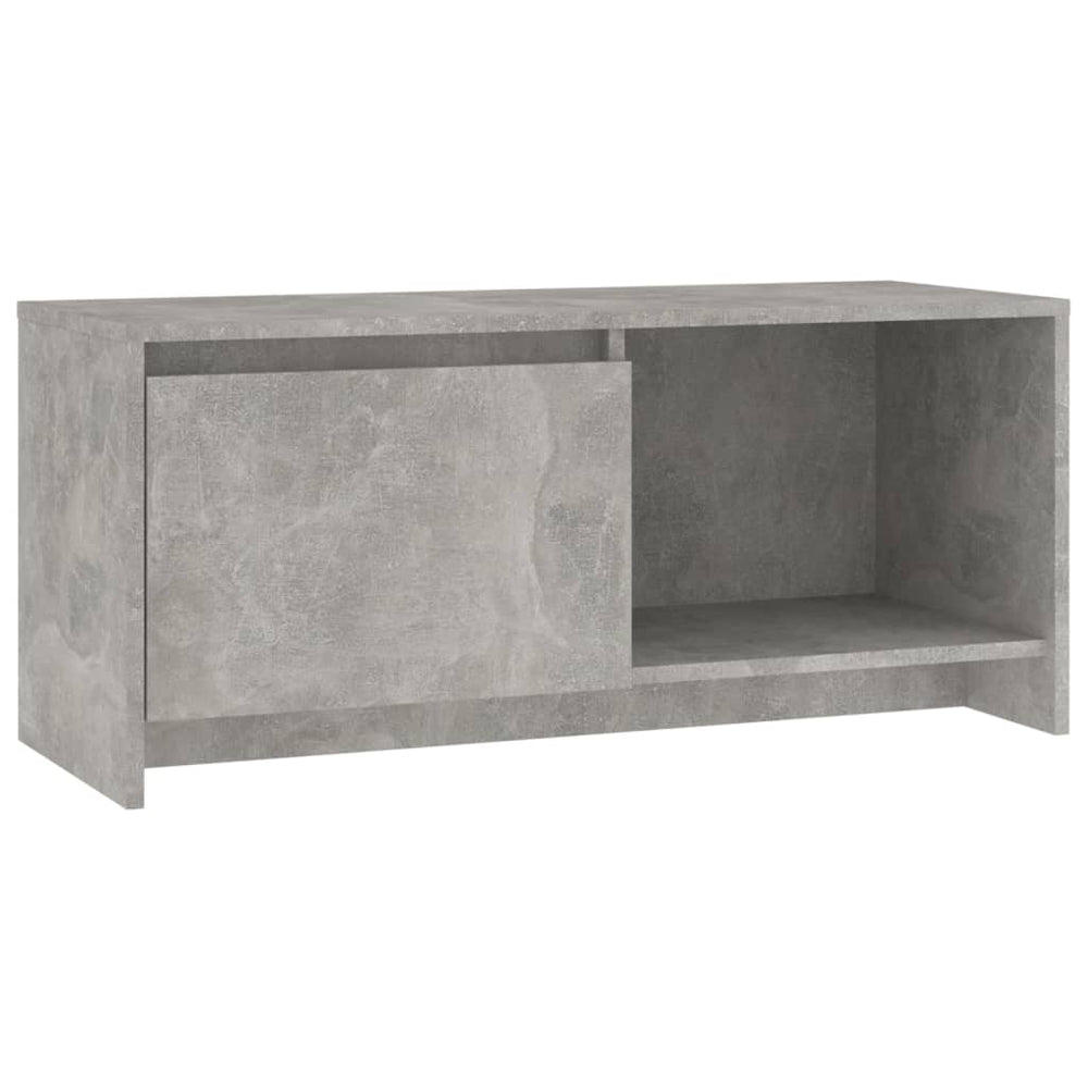 Tv-meubel 90x35x40 cm spaanplaat betongrijs MeubelReus