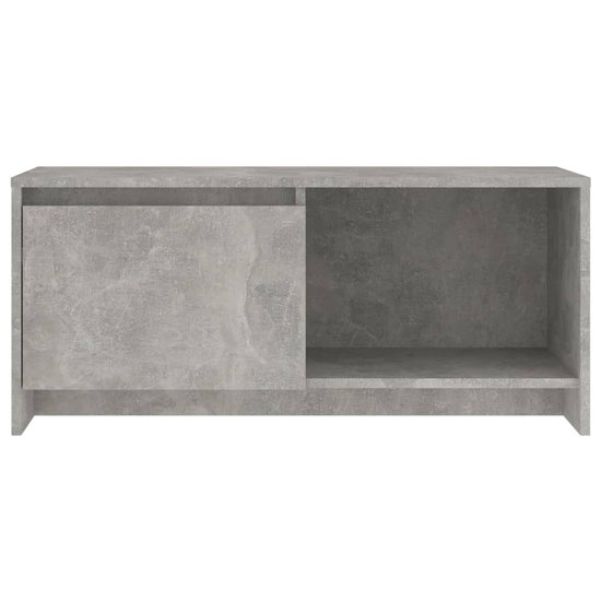 Tv-meubel 90x35x40 cm spaanplaat betongrijs MeubelReus