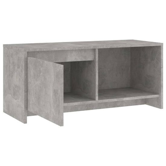 Tv-meubel 90x35x40 cm spaanplaat betongrijs MeubelReus