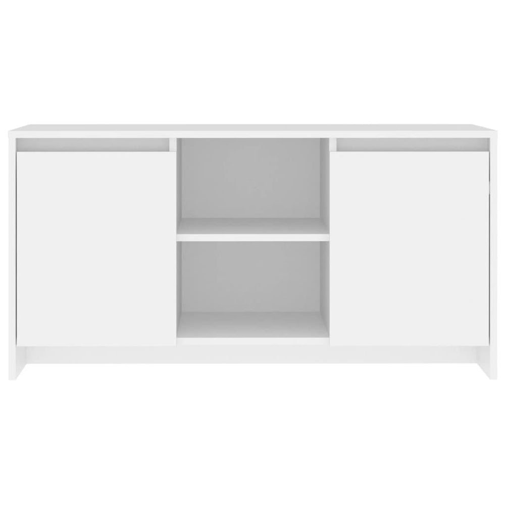 Tv-meubel 102x37,5x52,5 cm spaanplaat wit MeubelReus