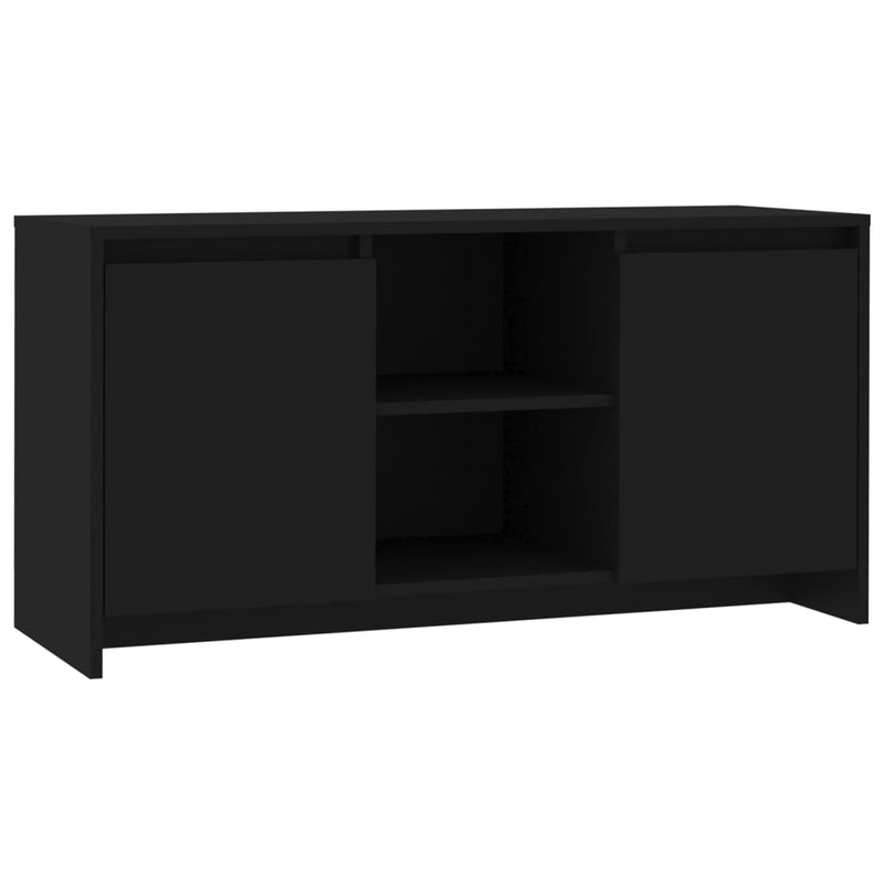 Tv-meubel 102x37,5x52,5 cm spaanplaat zwart MeubelReus