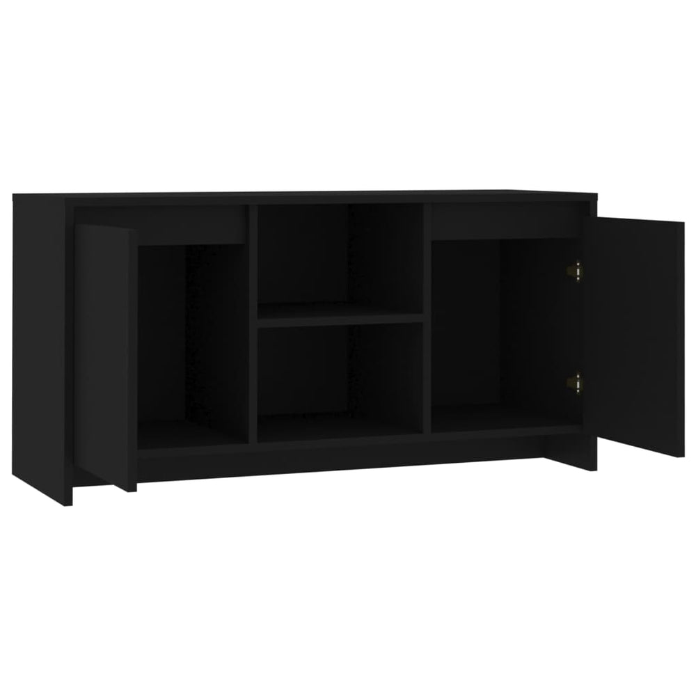 Tv-meubel 102x37,5x52,5 cm spaanplaat zwart MeubelReus