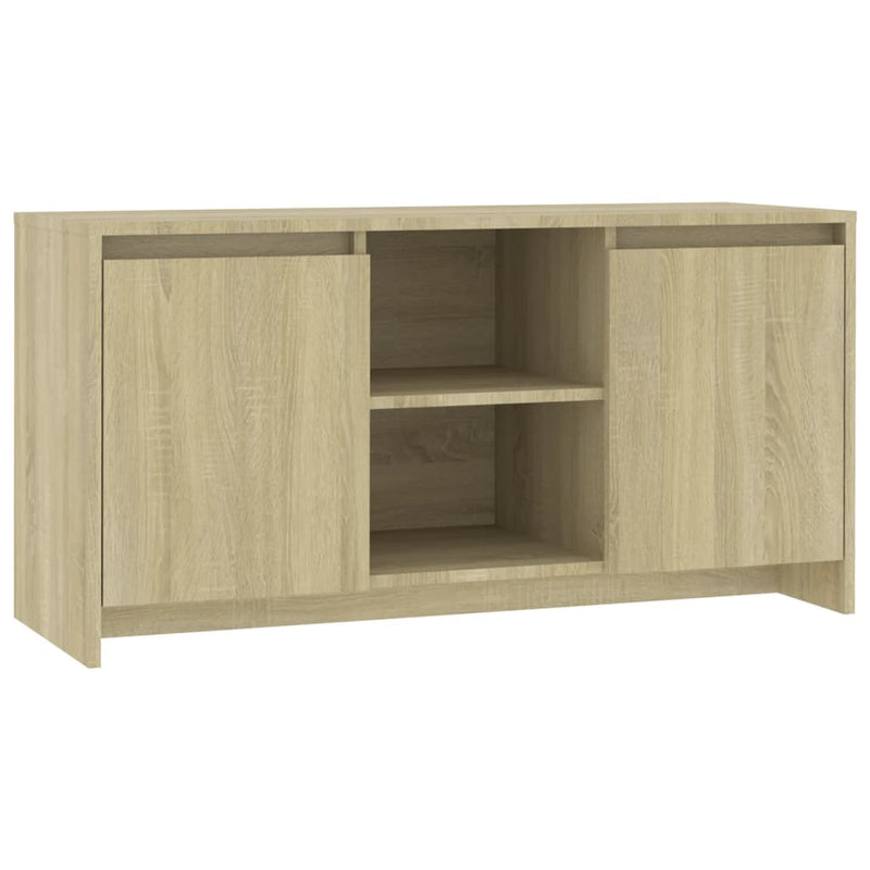 Tv-meubel 102x37,5x52,5 cm spaanplaat sonoma eikenkleurig MeubelReus