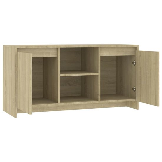 Tv-meubel 102x37,5x52,5 cm spaanplaat sonoma eikenkleurig MeubelReus
