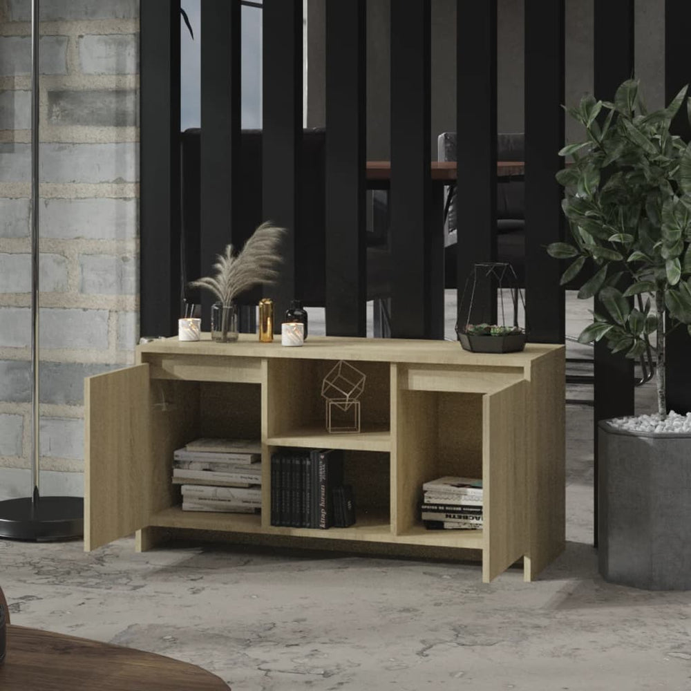 Tv-meubel 102x37,5x52,5 cm spaanplaat sonoma eikenkleurig MeubelReus
