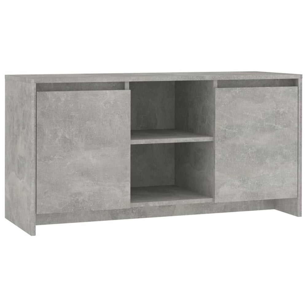 Tv-meubel 102x37,5x52,5 cm spaanplaat betongrijs MeubelReus