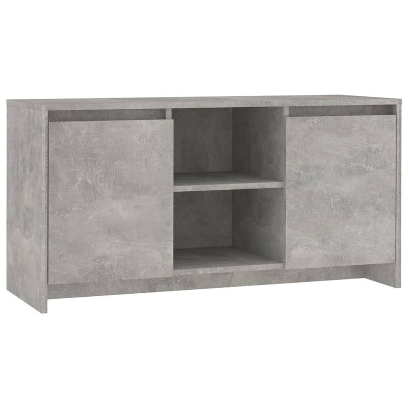 Tv-meubel 102x37,5x52,5 cm spaanplaat betongrijs MeubelReus