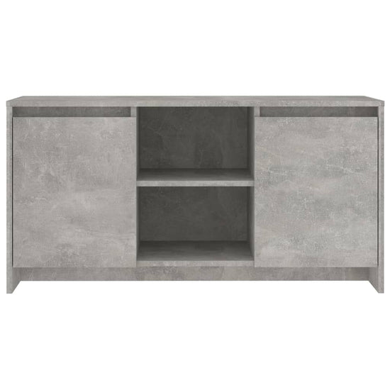 Tv-meubel 102x37,5x52,5 cm spaanplaat betongrijs MeubelReus