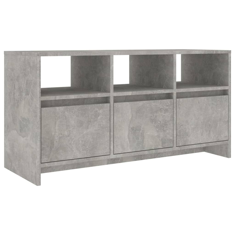 Tv-meubel 102x37,5x52,5 cm spaanplaat betongrijs MeubelReus