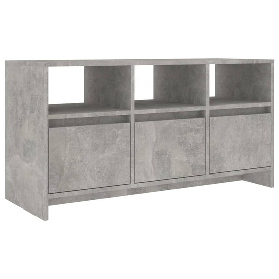 Tv-meubel 102x37,5x52,5 cm spaanplaat betongrijs MeubelReus