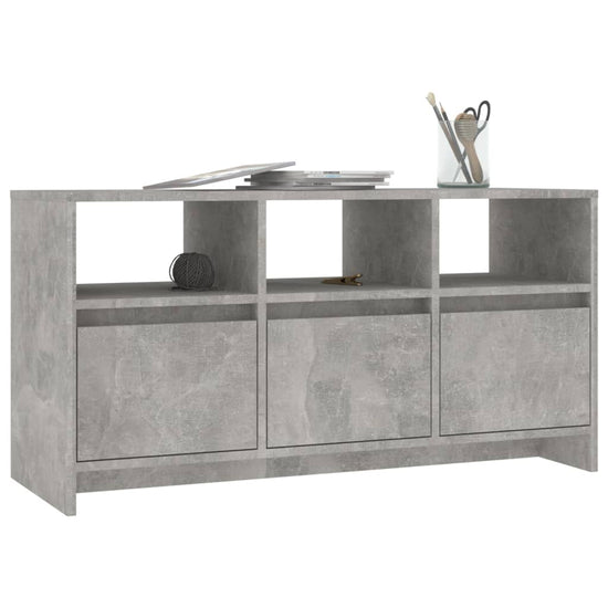 Tv-meubel 102x37,5x52,5 cm spaanplaat betongrijs MeubelReus