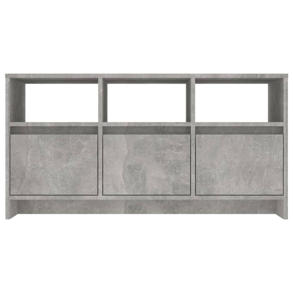 Tv-meubel 102x37,5x52,5 cm spaanplaat betongrijs MeubelReus