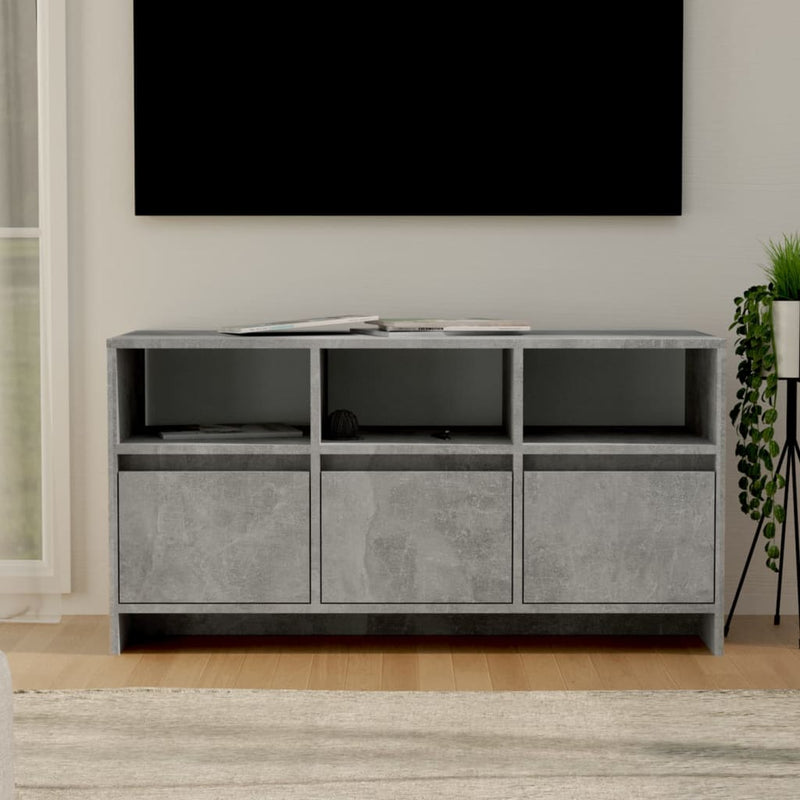 Tv-meubel 102x37,5x52,5 cm spaanplaat betongrijs MeubelReus