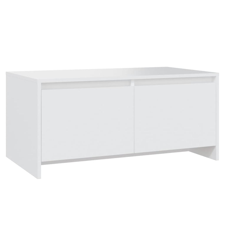 Salontafel 90x50x41,5 cm bewerkt hout wit MeubelReus