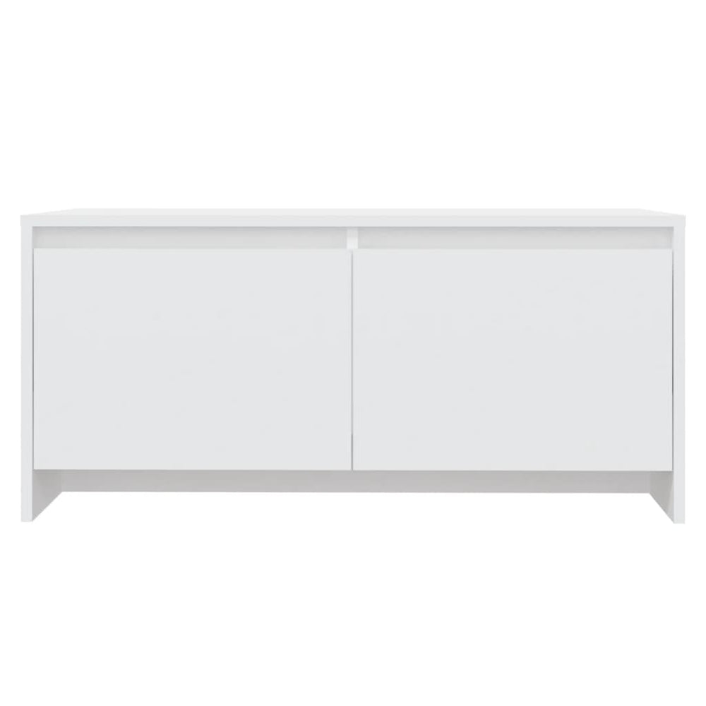 Salontafel 90x50x41,5 cm bewerkt hout wit MeubelReus