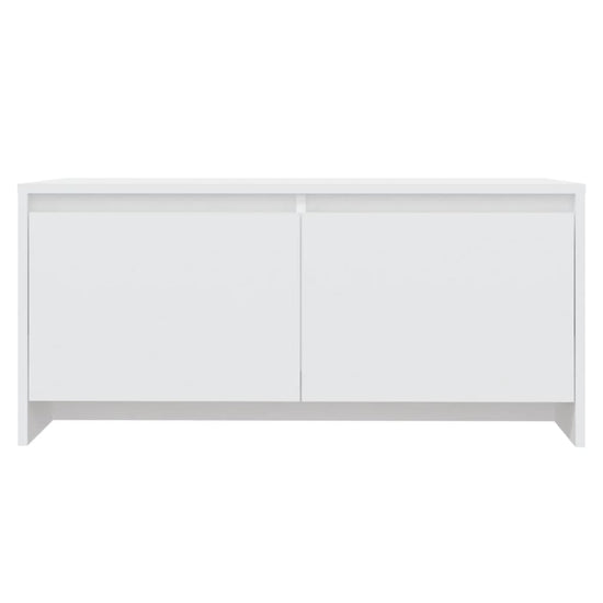 Salontafel 90x50x41,5 cm bewerkt hout wit MeubelReus
