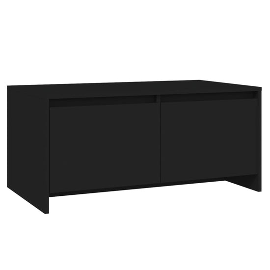 Salontafel 90x50x41,5 cm spaanplaat zwart MeubelReus