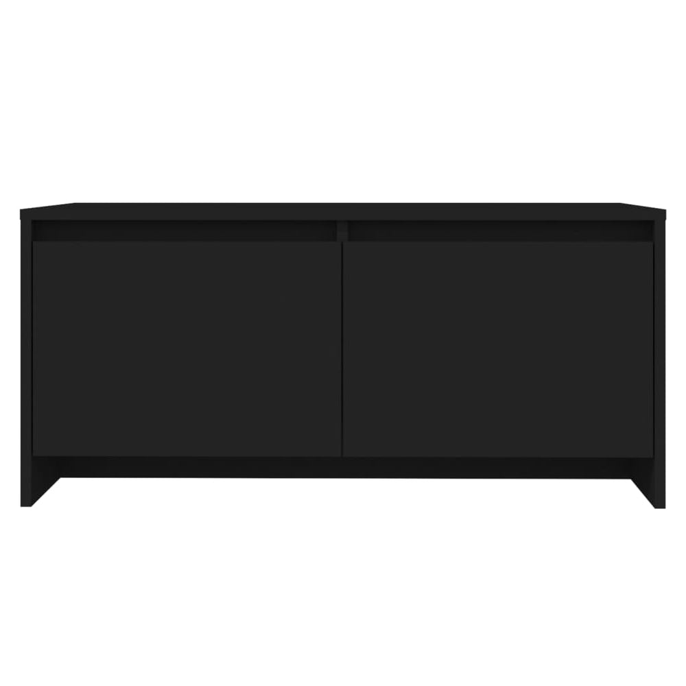 Salontafel 90x50x41,5 cm spaanplaat zwart MeubelReus