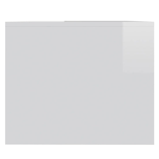 Salontafel 90x50x41,5 cm spaanplaat hoogglans wit MeubelReus
